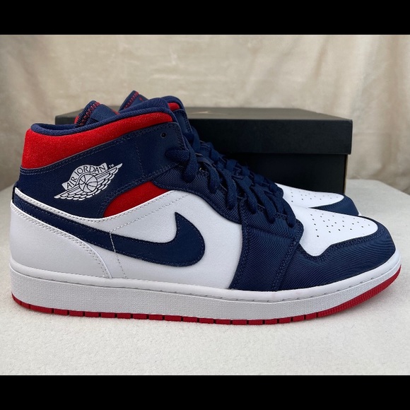 Nike Air Jordan 1 Mid SE USA Olympic - Picture 7 of 7